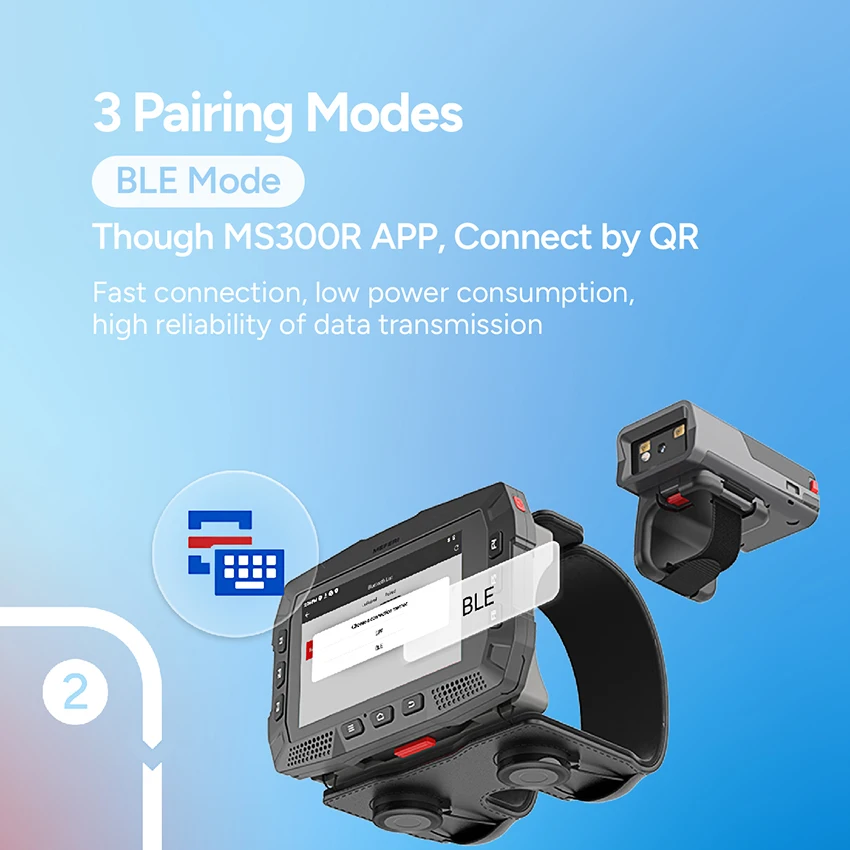 

2025 hot sale MEFERI ME10 Smart Data Collection Terminal Pdas Android 13 IP65 Industrial Rugged Wearable PDA Barcode Scanner Wif