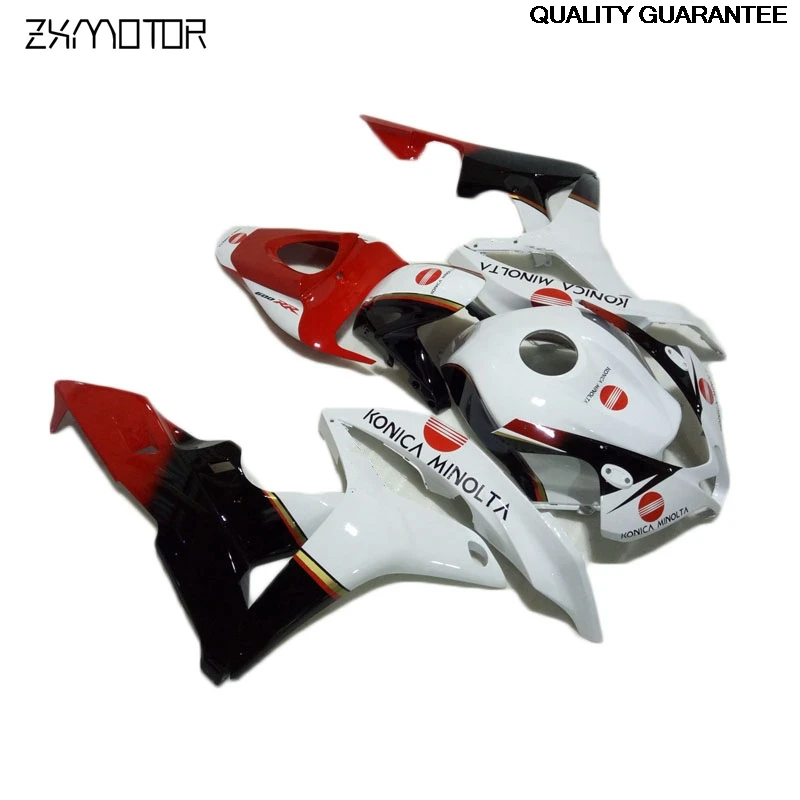 

Injection Motorcycle Fairing kits for Honda CBR600RR F5 2007 2008 red black white fairing set cbr 600 rr f5 07 08 SX53