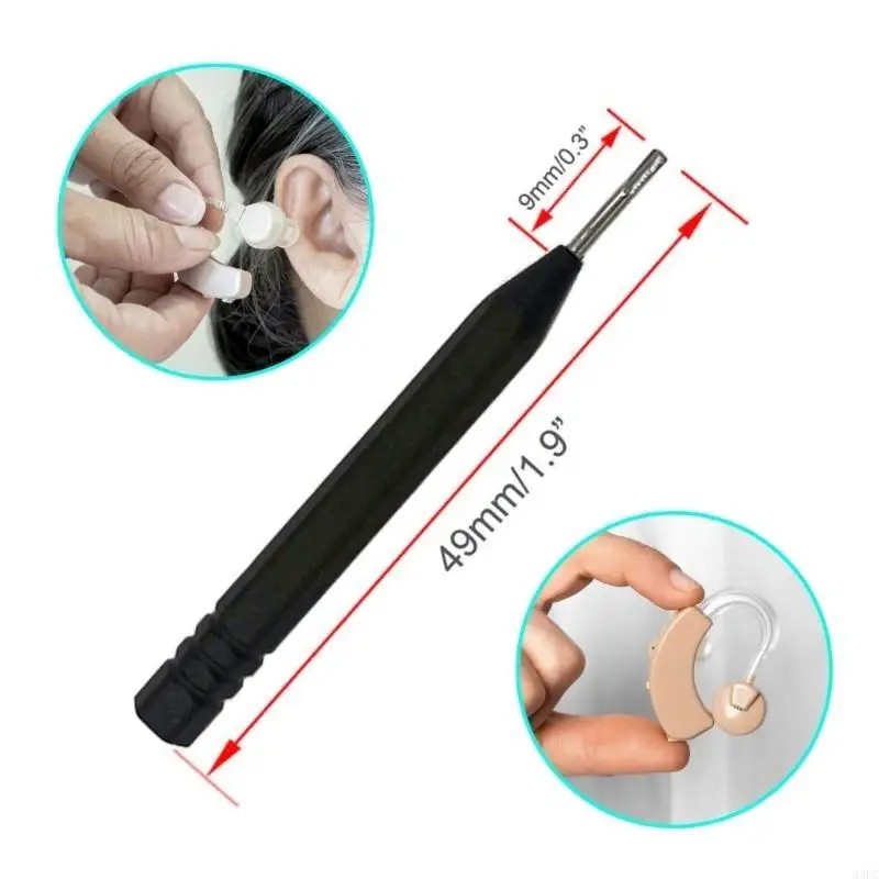 94PC 9 in 1 Hearing Aids Maintenance Care Tool Including Earbud Cleaner & Carry Case