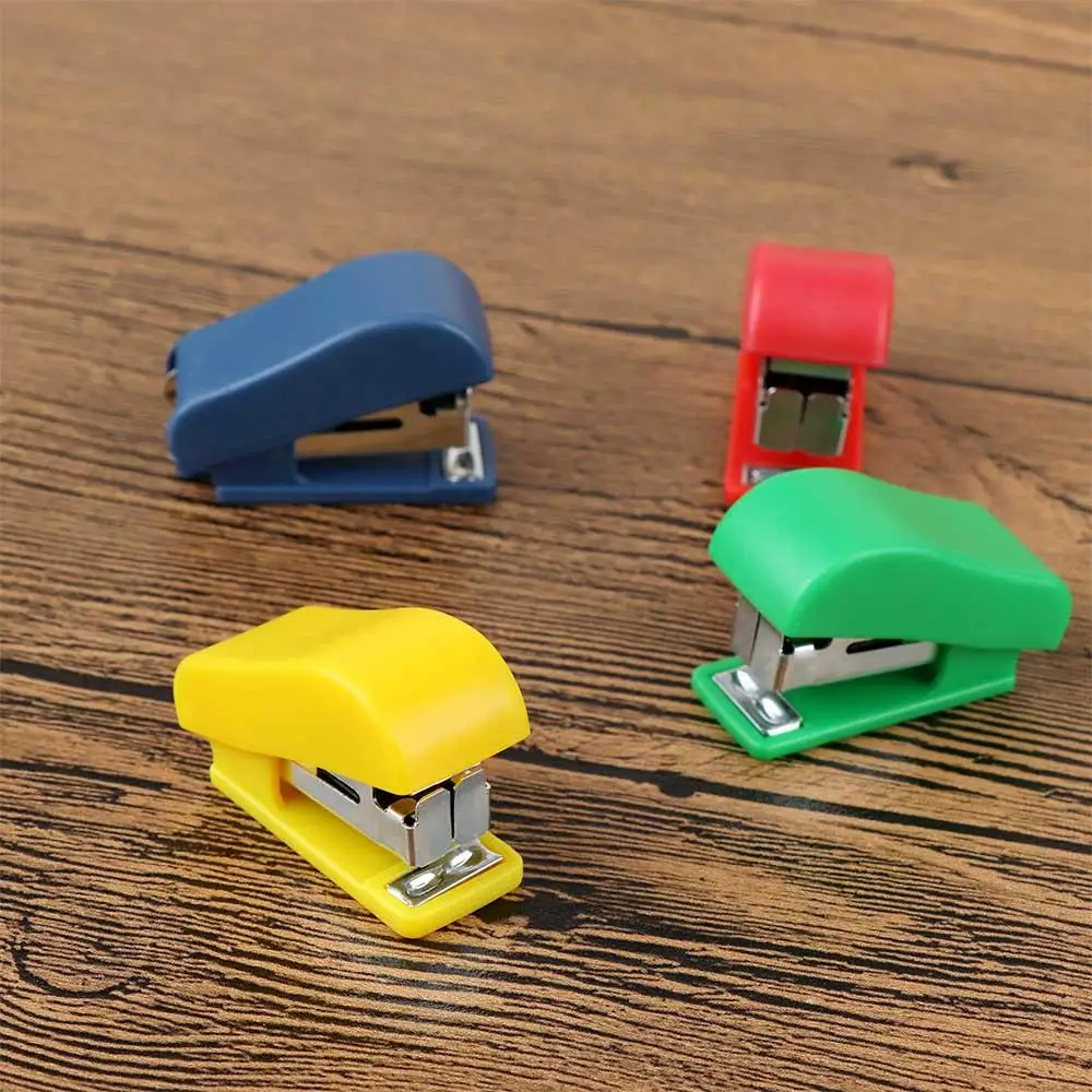 Mini Tool School Supplies Office Accessories Stapler Set Stationery Paper Binding Finisher