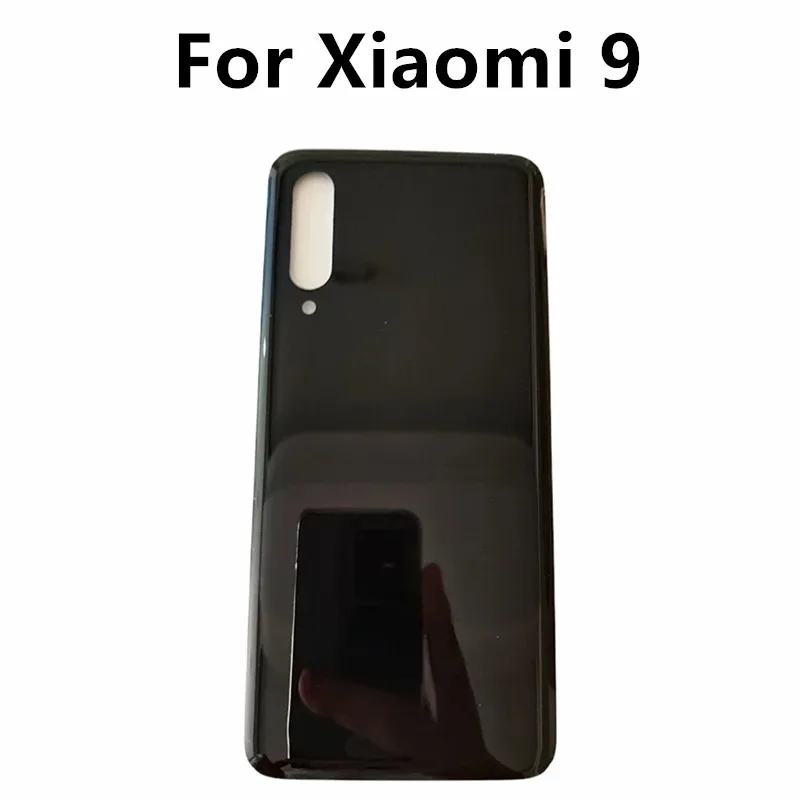 New For Xiaomi Mi 9 Back Battery Cover Rear Door Housing Case Glass Panel Replacement Parts