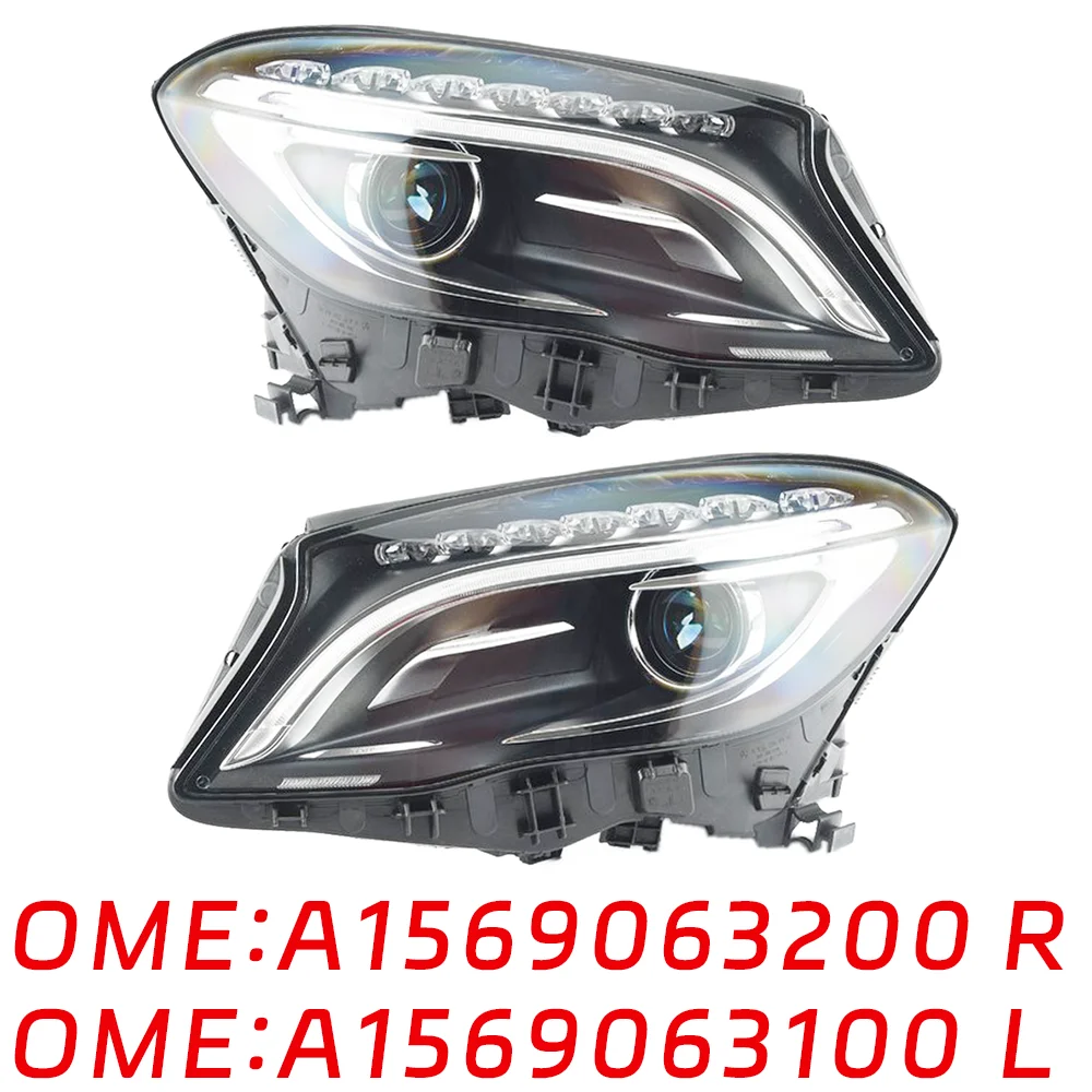 

A1569063200 A1569063100 A1568204261 A1568204161 Headlight Front Lamp left Right For Mercedes-CLASS W156 Automobile Headlamp