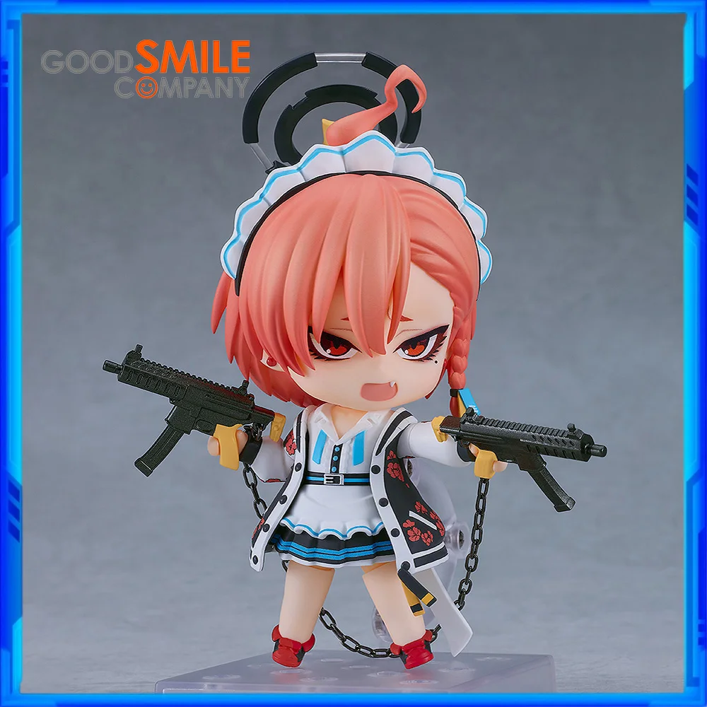 

In Stock Original Good Smile Nendoroid 2699 Record Blue Archive Mikamo Neru GSC Anime Action Figures Model Toys