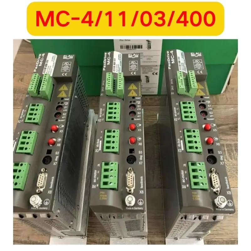 

Used MC-4/11/03/400 MC-41103400 ELAU Servo drive Function test OK