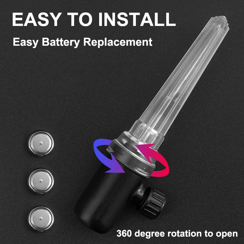 LEADBIKE Smart Bicycle Spoke Lights Bike Wheel Cycling Night Warning Led Waterproof 2PCS MTB Accessories