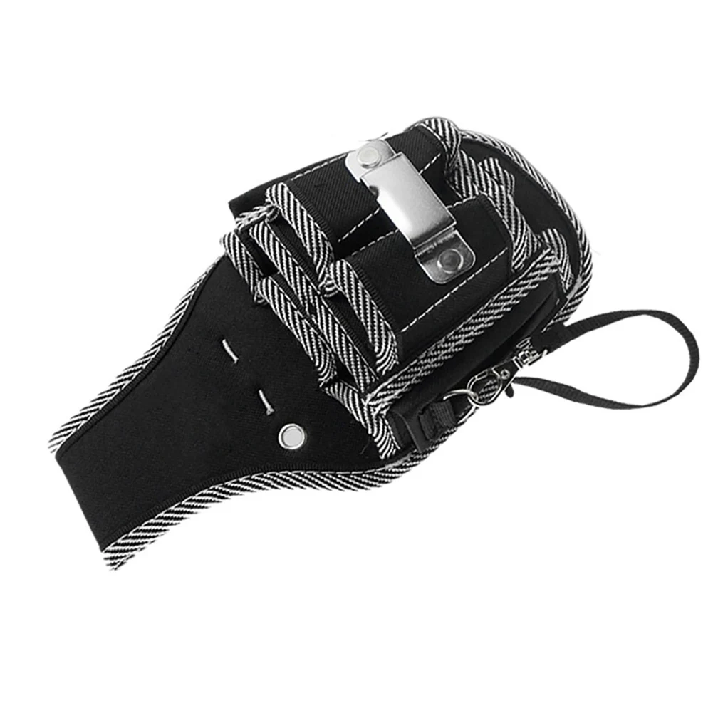 Multifunctional Tool Bag Nylon Fabric Tool Belt Screwdriver Kit Holder Tool Bag Pocket Pouch Bag Electrician Waist Pocket Case