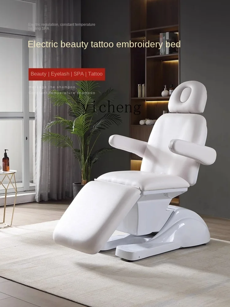 Zc Electric Beauty Bed Beauty Salon Special Lifting Micro Plastic Multifunctional Tattoo Tattoo Embroidery Physiotherapy Bed