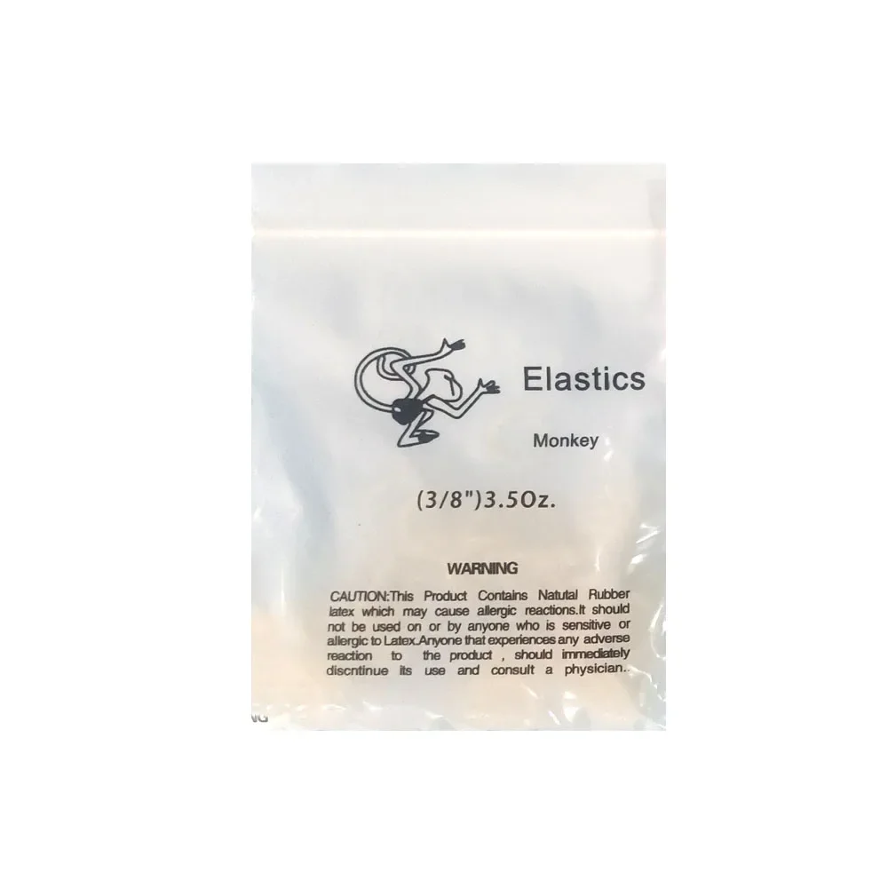 100pcs/bag Dental Orthodontic Elastics Latex Rubber Bands 1/4 1/8 3/8 3/16 5/16 3.5OZ 5.0OZ 6.5OZ Use For Brackets Braces