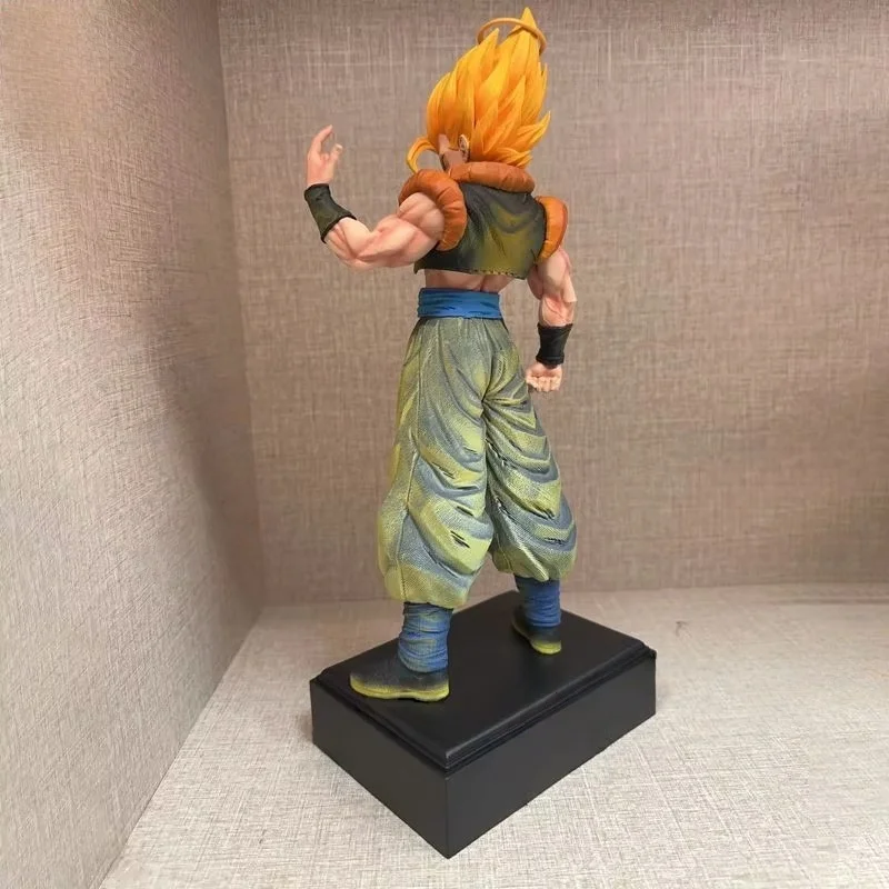 New 32cm Dragon Ball Anime Figure Gogeta Figure Super Saiyan Gogeta Figurine Gk Collection Statue Model Ornament Desk Toys Gift