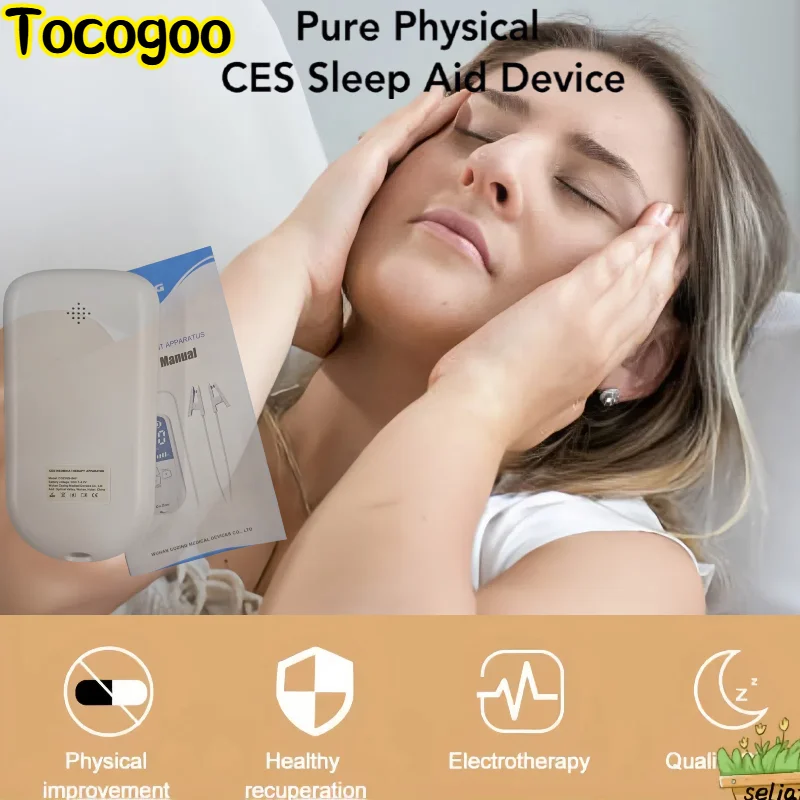 

Vagus Nerve Stimulator for Headache and Migraine Relief, Dual-Mode Brain Electronic Therapy Device