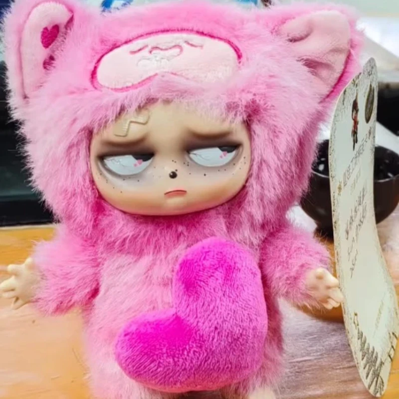 New Original V2 Sleep Grumpipi Series Blind Box Toy Vinyl Face Doll Trendy Pendant Decor Macaron Color Bag Collection Doll Gift