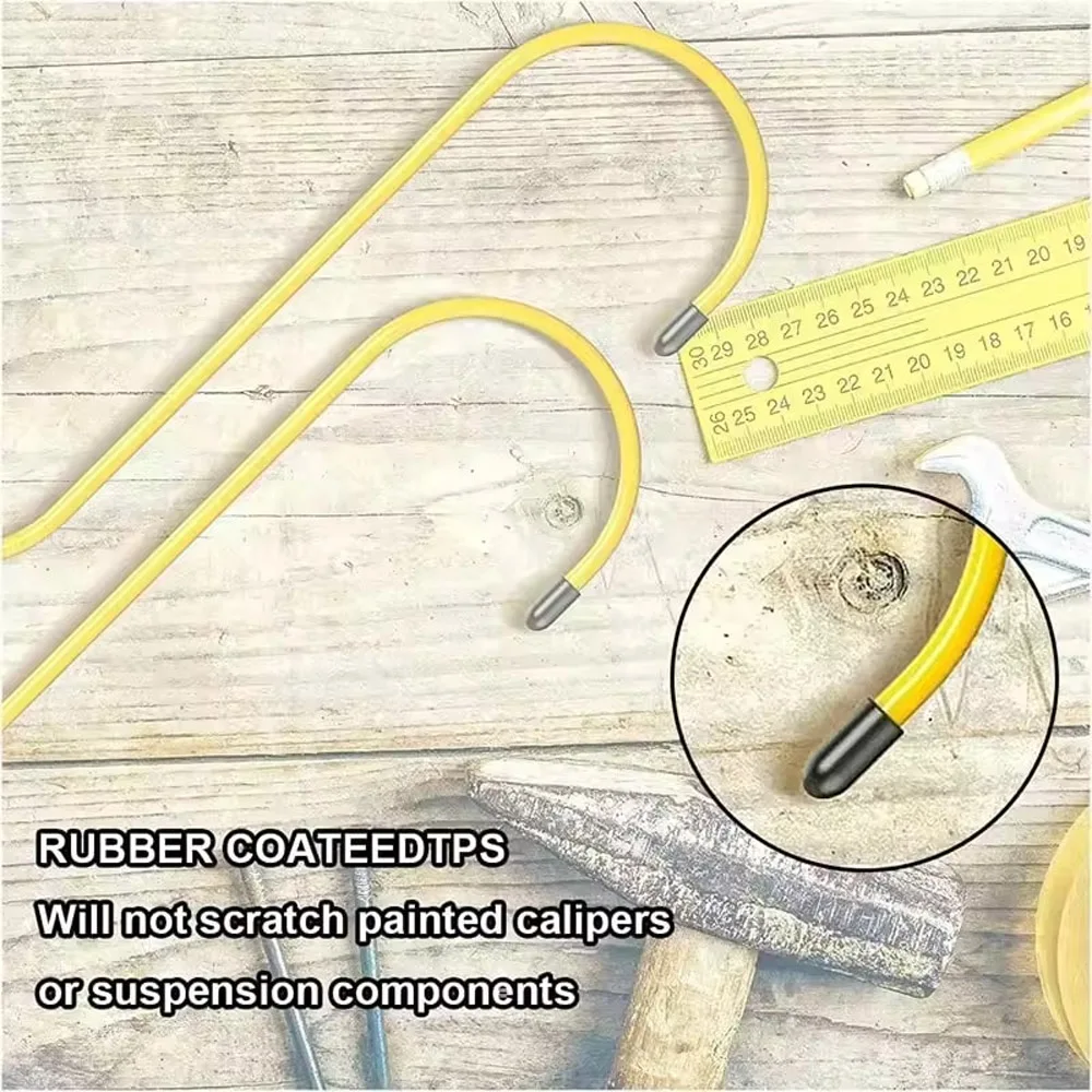 Auto Bremssattel S Form Aufhänger Haken Suspension Disc Service Bremsbelag Ersatzteile Helfen Komprimieren Kolben Reparatur Werkzeug für Auto