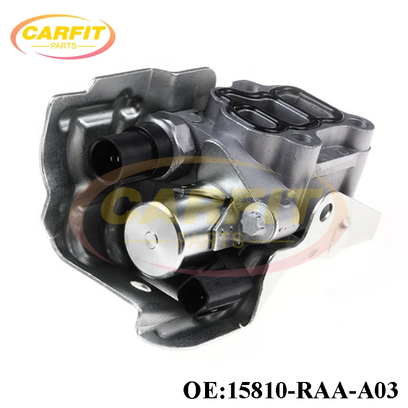 New OEM 15810-RAA-A03 15810RAAA03 VTEC Solenoid Spool Valve For Honda Civic  Accord CR-V Element Acura TSX RDX RSX Auto Parts