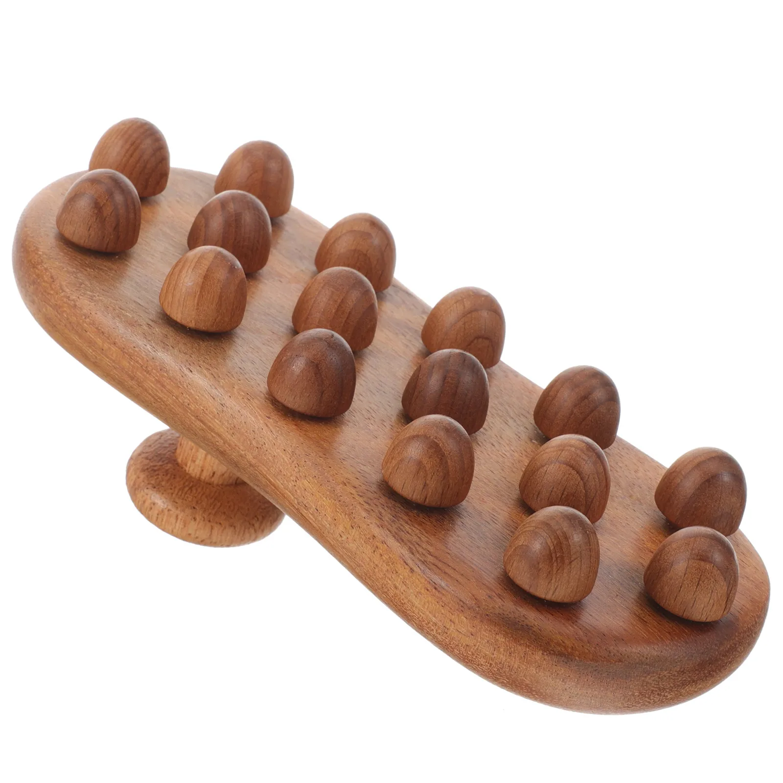 

Natural Wood Roller Tool Body Acupoint Therapy Lightweight Portable Muscle Relaxation Blood Circulation Brush Legs Arms Back