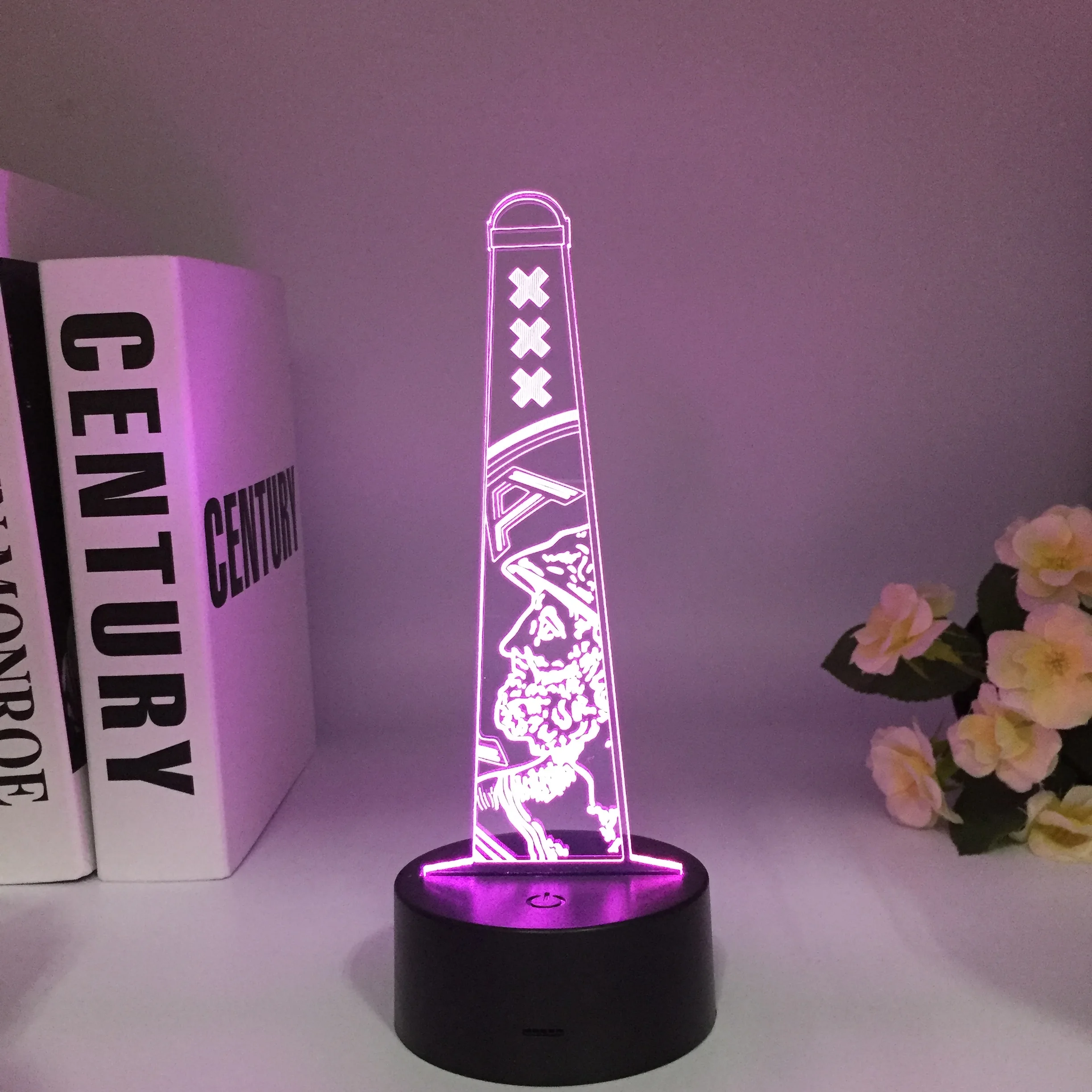 Antico egitto Anubis Arylic 3D lampada LED Night Light Illusion 7 colori cambiati regalo giocattolo di natale USB Light Friends Gift Home Decor