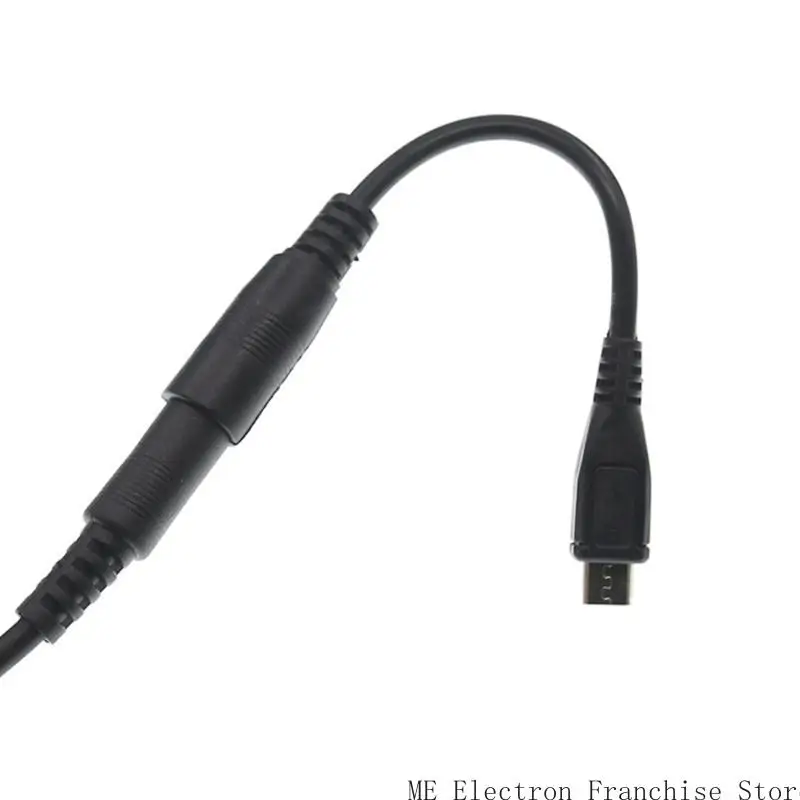 

T5EA DC5521 ЖЕЗНИ -МИКРО USB Мужской адаптер кабель 5,5x2,1 мм к -интерфейсу шнур