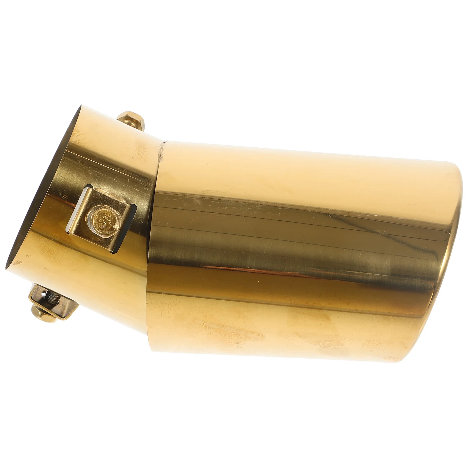 

Stainless Steel Car Exhaust Tip Single Tips Exterior Accessories Enhance Sound Reduce Noise Fashionable Durable