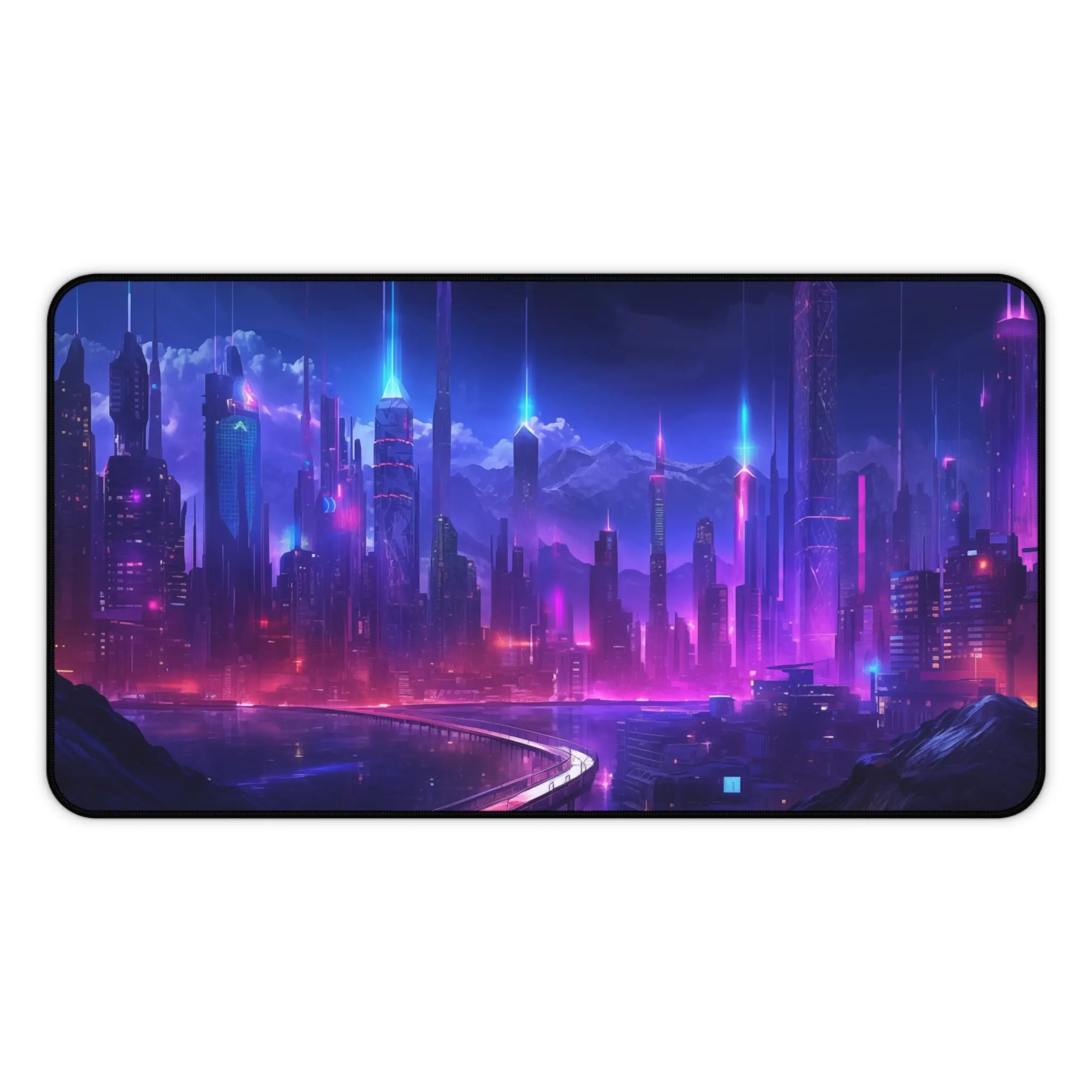 Neon Blue MousePad XXL Mouse Mats Gaming Mat Pad on The Table Office Gamer Accessories Keyboard Pad Art Desk Mat Mouse Carpet