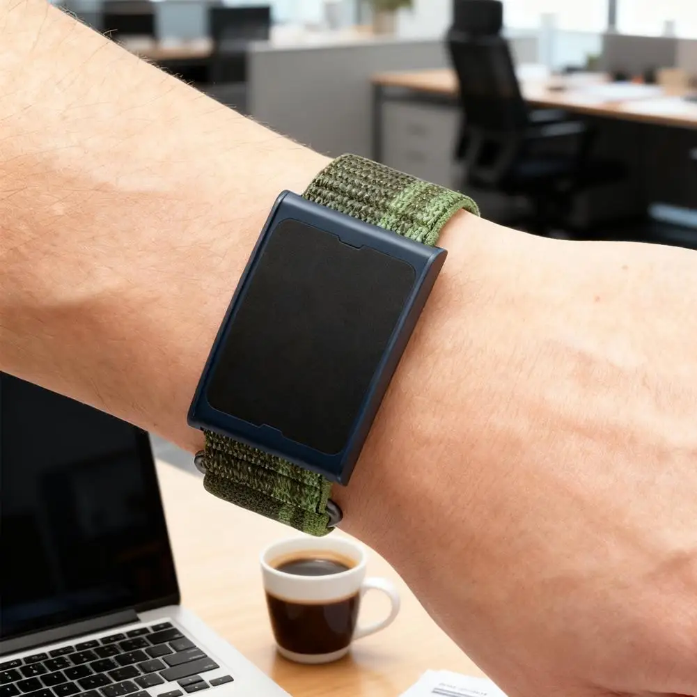 ل Huami هيليو سوار حزام قسمين البرية النايلون حلقة ل Amazfit ساعة ذكية حزام 22 مللي متر عرض قابل للتعديل الفرقة U2V6