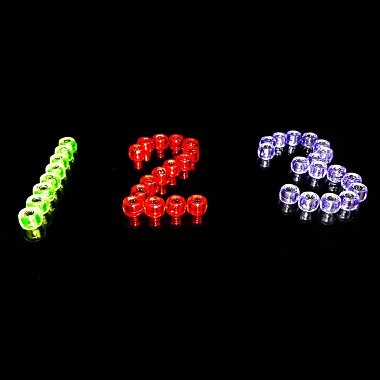 New DIY Bead Wholesale Acrylic Color Beads Silver Heart Beads Large Hole Glass Beads 100pcs Letter Beads kids craft