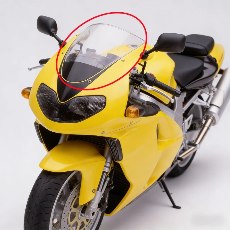 For Suzuki TL 1000 R Motorcycle Windshield Windscreen Double Bubble air deflector For Suzuki TL1000R 1998 1999 2000 2001 2002 view 4