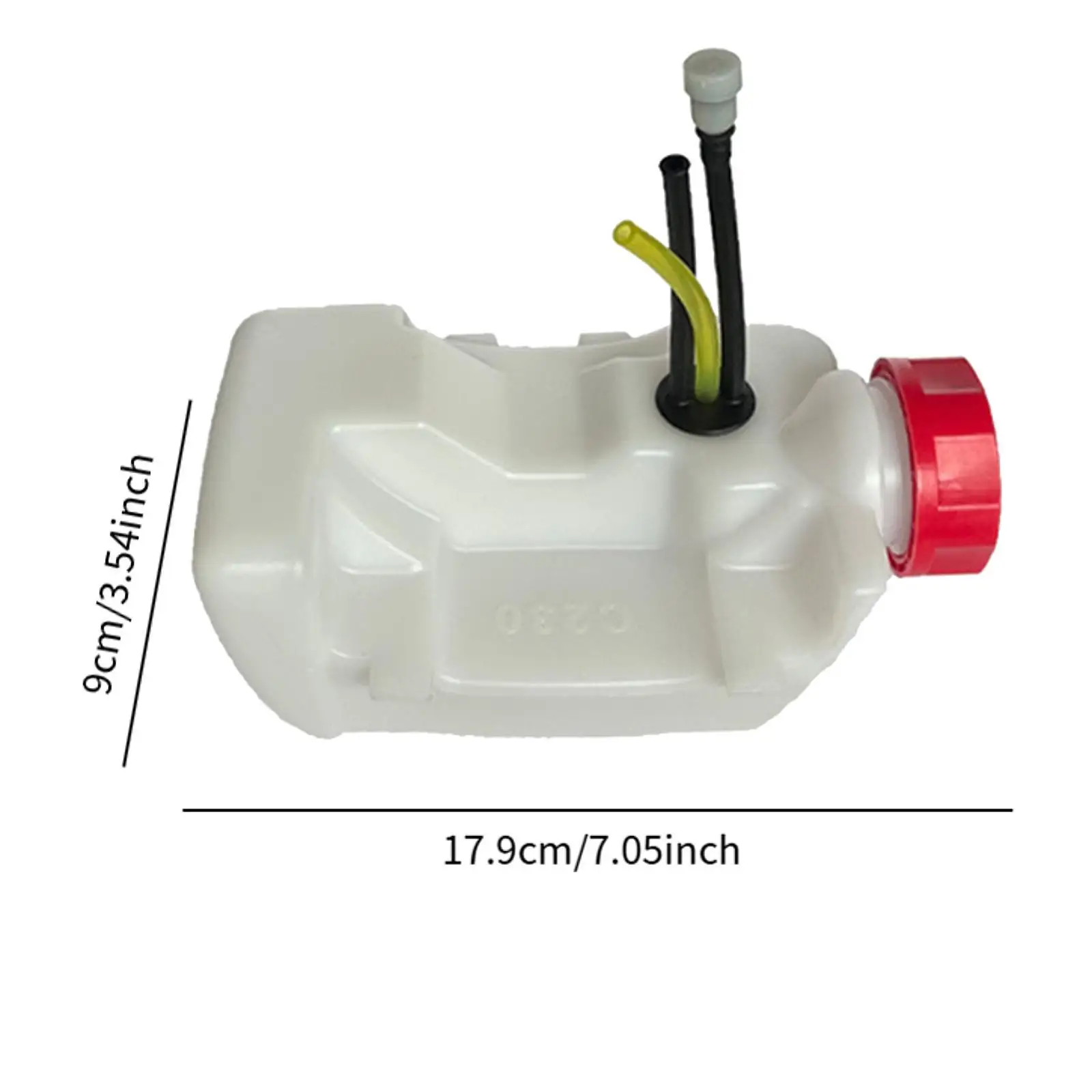 Fuel Tank Plastic Assembly String Trimmer Mower Repair for Compatible T230 PB230 Grass Cutter Use