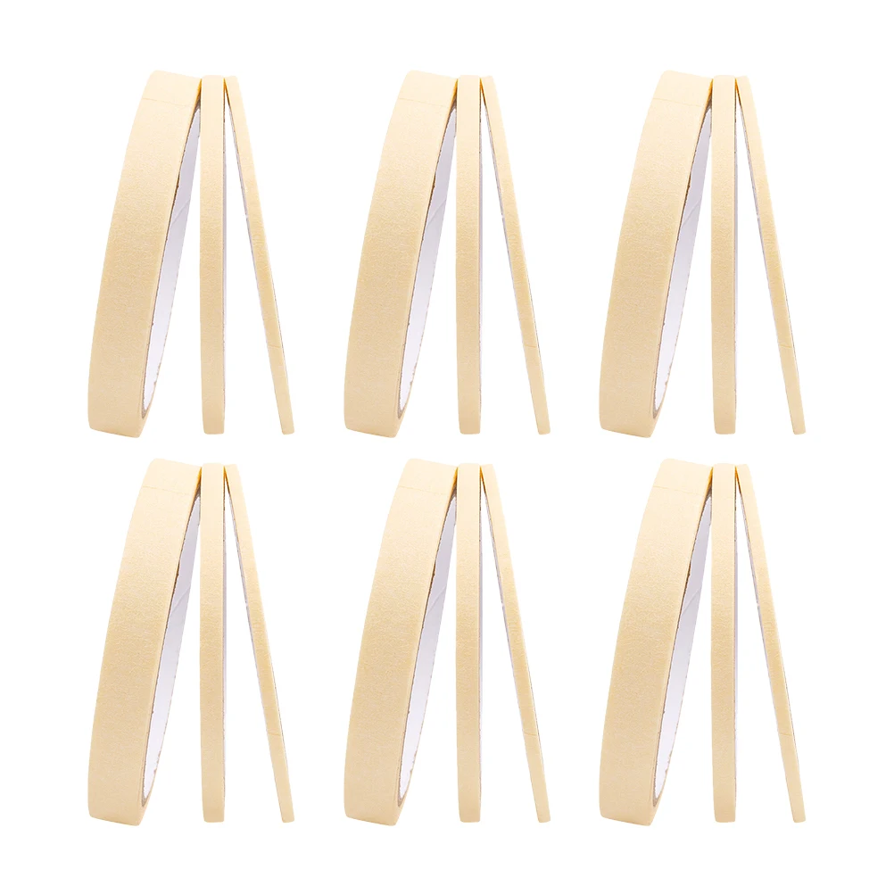 

18 Rolls Manicure Tape Stickers Nail Masking Enamel Portable Mark Color Separation Adhesive Refill