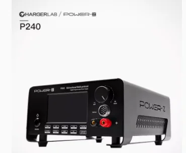 ChargerLAB POWER-Z P240 multi protocol bidirectional power supply supports PD3.1 UFCS protocol