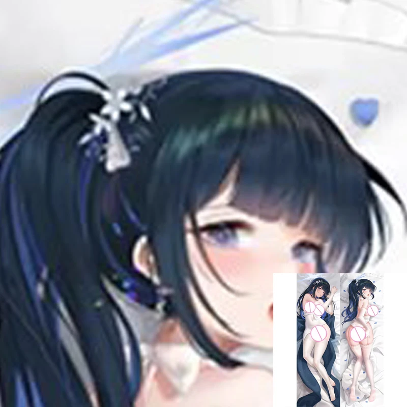 

Dakimakura Anime Pillow Cover Saori Double Sided Print Life-size Halloween Decoration