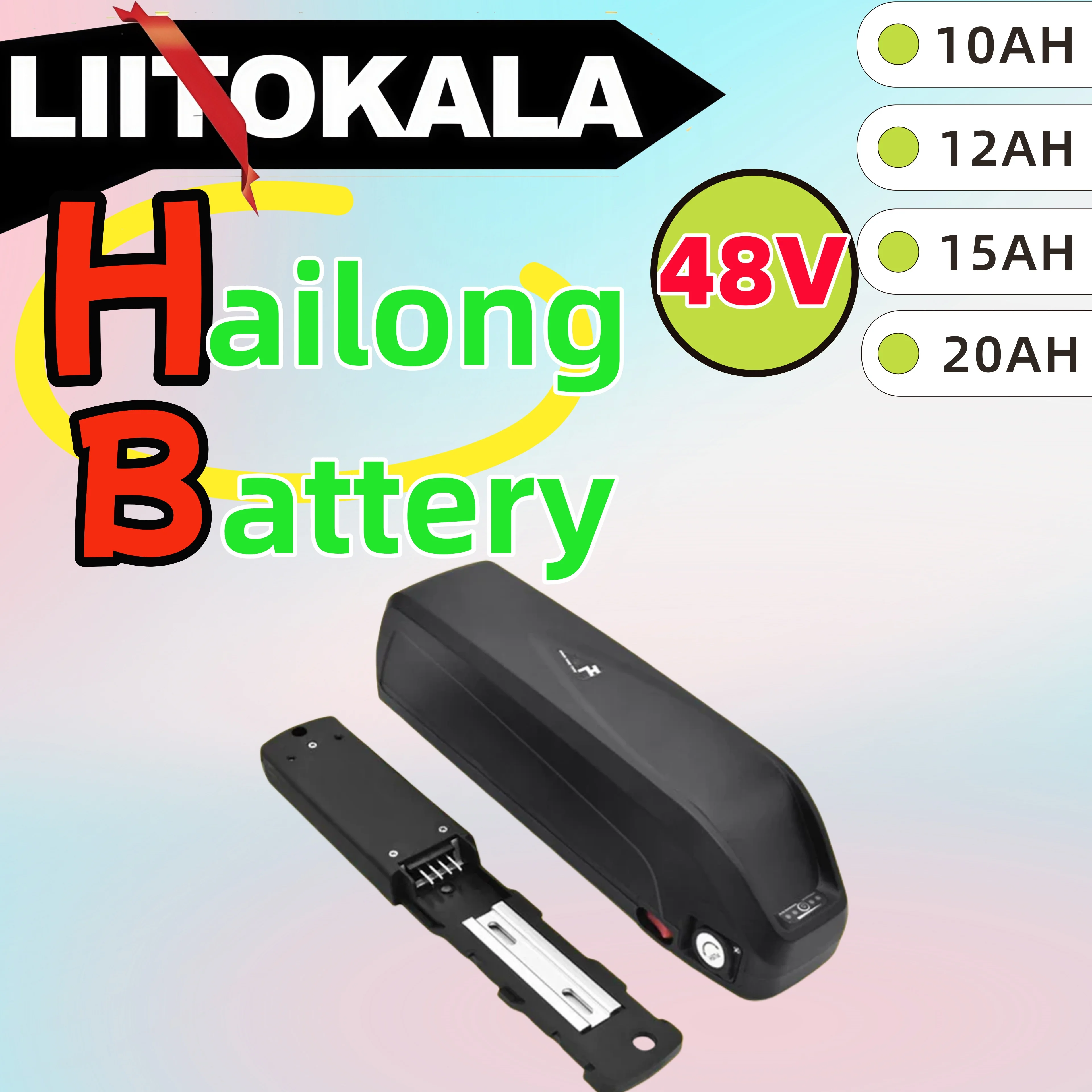 

LiitoKala Hailong 36 В 48 В 52 В E велосипед мощный литиевый аккумулятор для двигателя автомобиля