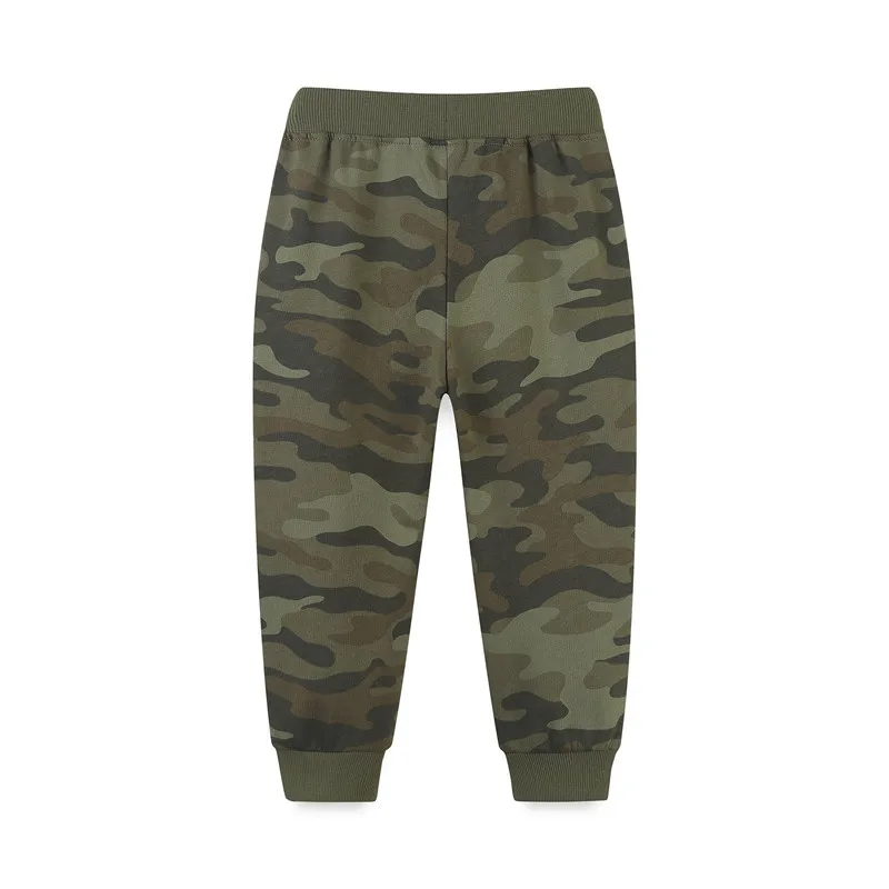 Jumping Meters Camouflage 2-7T Boys Girls Sweatpants Full Length Toddler Fashion Drawstring Baby Clothes Kids Trousers Pants