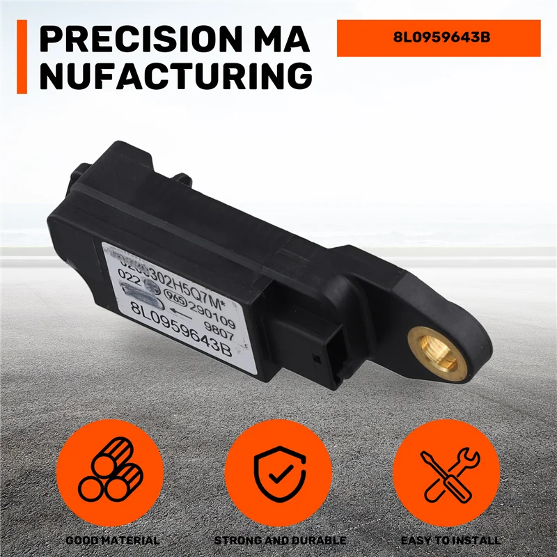 

AS-Impact Shock Sensor для A3 S3 Impact Датчик столкновений Ударный датчик столкновений для 8L0959643B