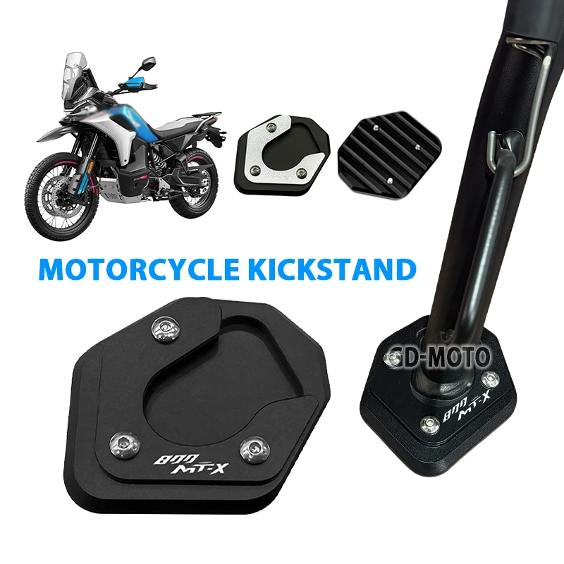 

Боковая подставка для ног с ЧПУ, опорная пластина, удлинитель подставки для CFMOTO 800MT MT800 800 MT X 800MT-X 800MTX 2021-2025 2024