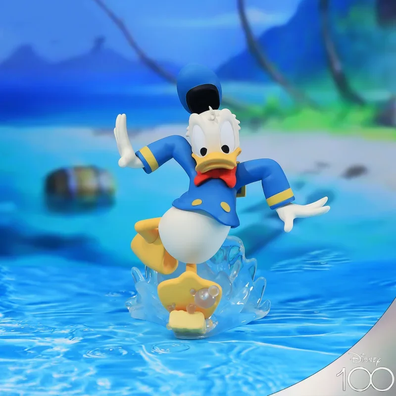 

Disney Donald Duck Anime Action Figure Scrooge Mcduck Pluto Rainy Dayfigurine Collection Pvc Model Garage Kit Children Doll Toy