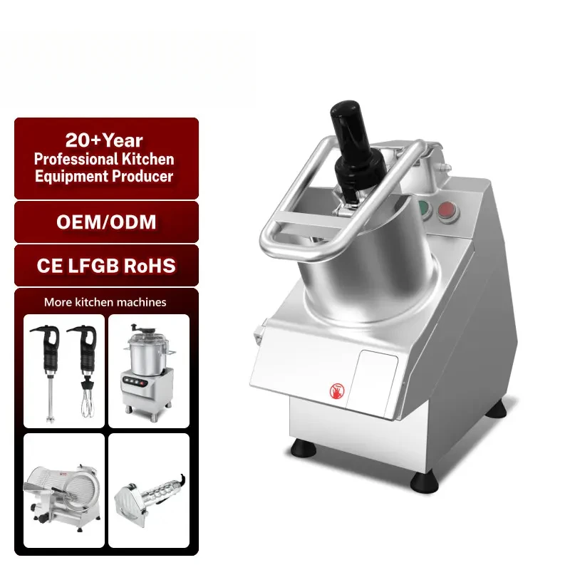 ASAKI Stainless Steel Electric Potato Onion Slicer Dicing Commercial Vegetable Cutter