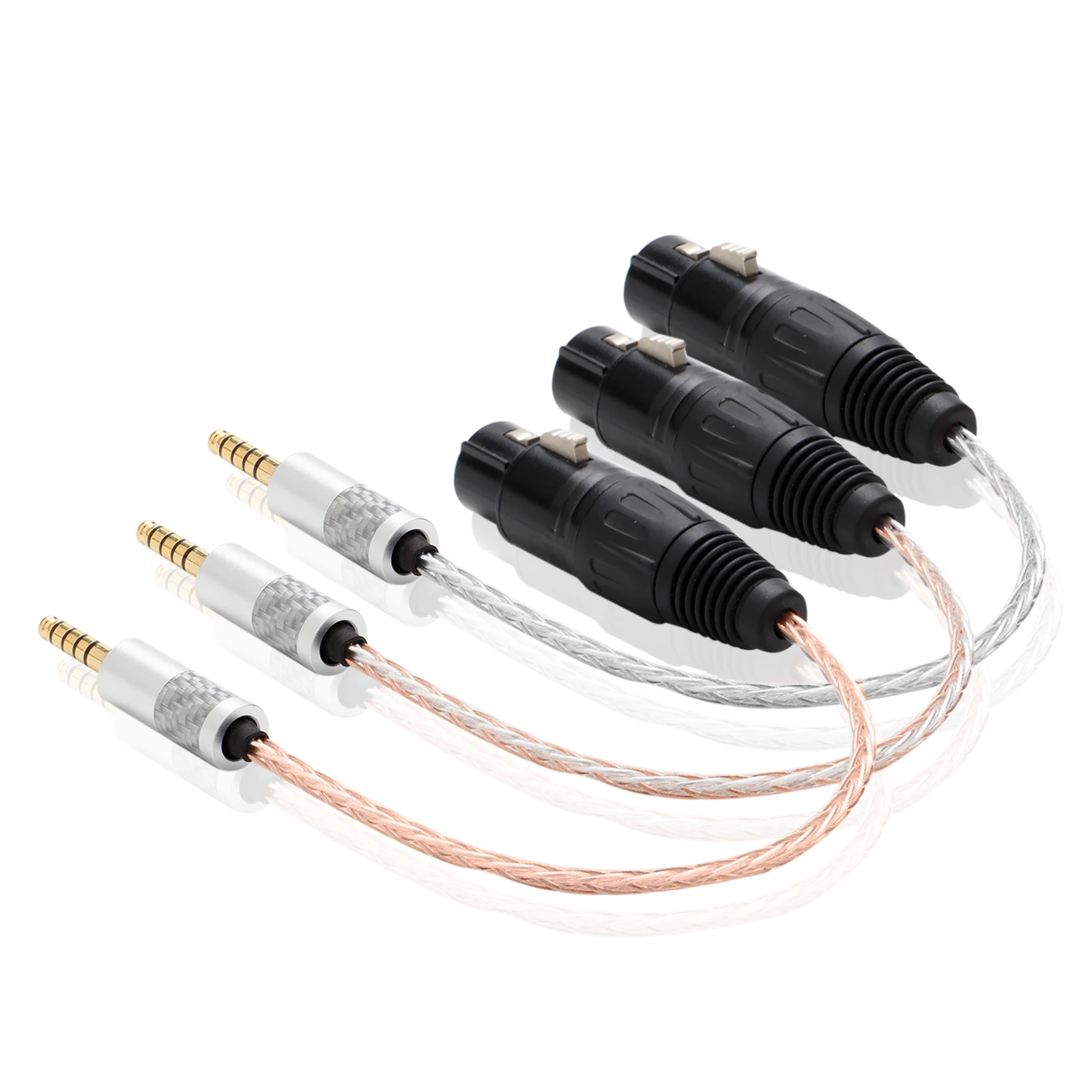 4,4-mm-auf-4-Pin-XLR-Buchse-Symmetrischer-Adapterkabel, 4,4-mm-Symmetrischer-Stecker-TRS-Audio-Adapterkabel – Detail 9