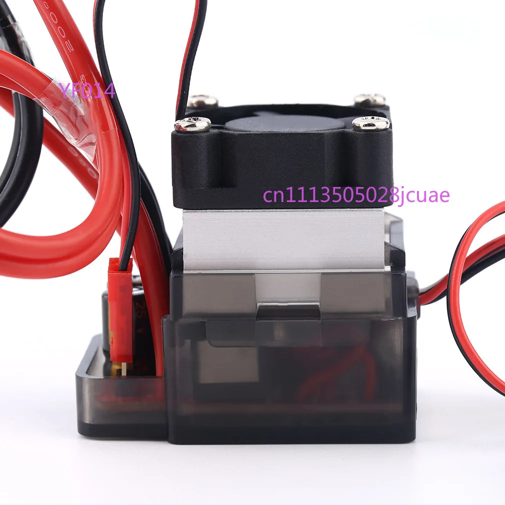 7.2-16V 320A High Voltage 1 To 2 Bidirectional Brushed ESC With Brake Cooling Fan For RC Car Boat Model