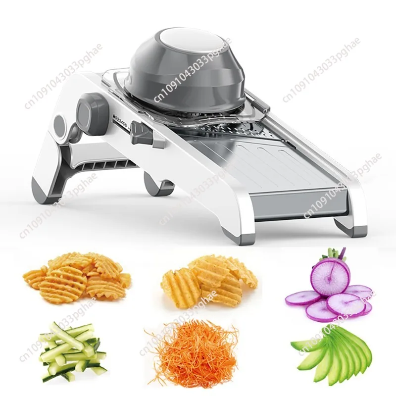 New multi-functional stainless steel vegetable cutter, kitchen shredding, slicing artifact wiping planer