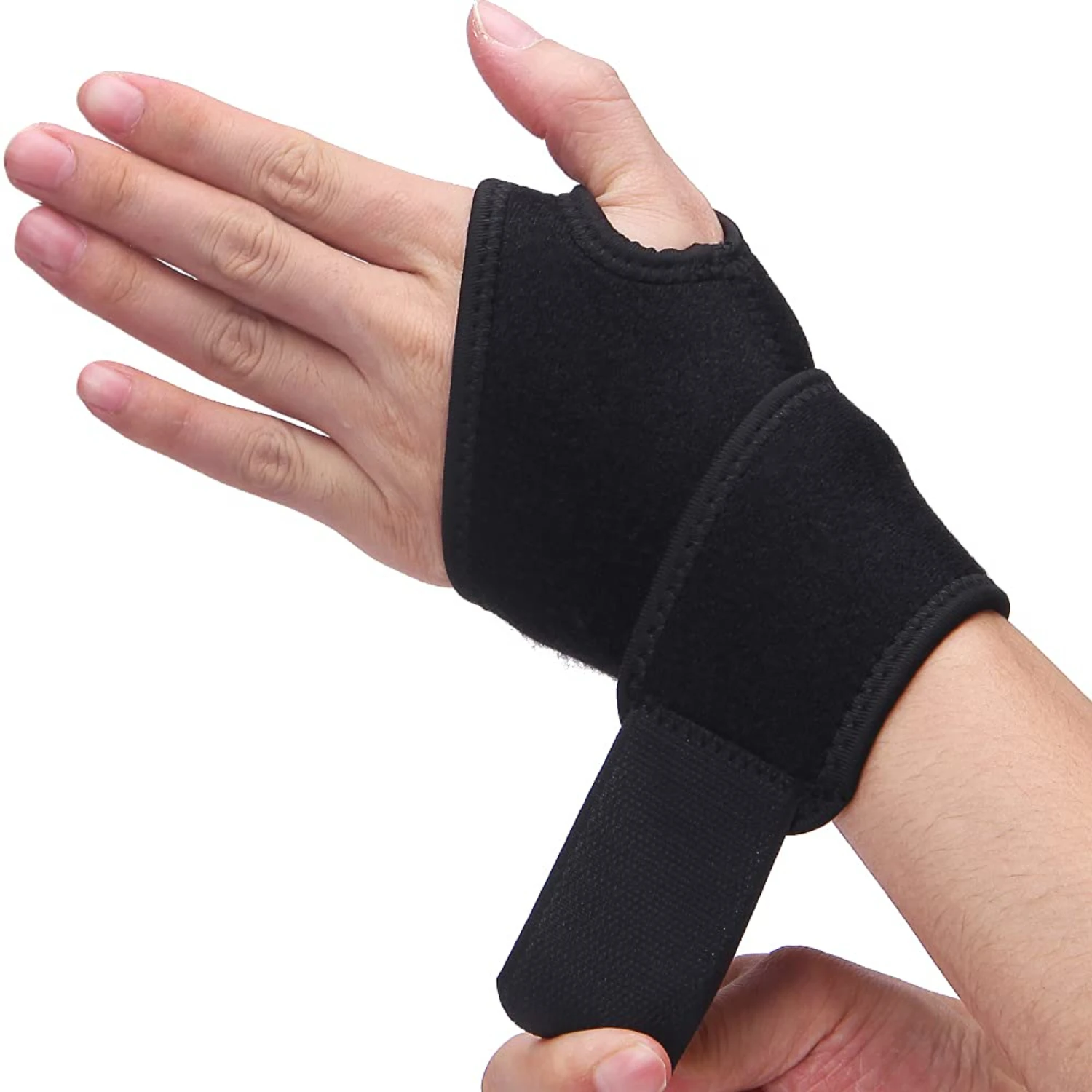 Breathable, Adjustable, and Comfortable Compression Wrist Brace - Innovative Universal Fit for Effective Pain Relief from Carpal