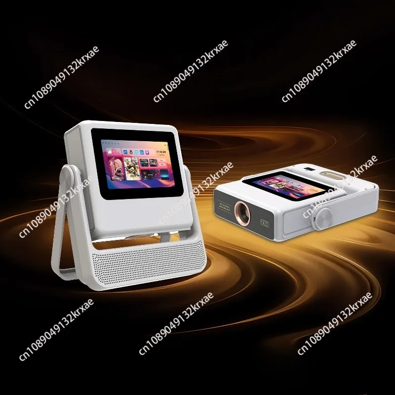 2026 شاشة مزدوجة عرض متزامن A5PRO جهاز عرض منزلي فائق الوضوح يعمل باللمس #2