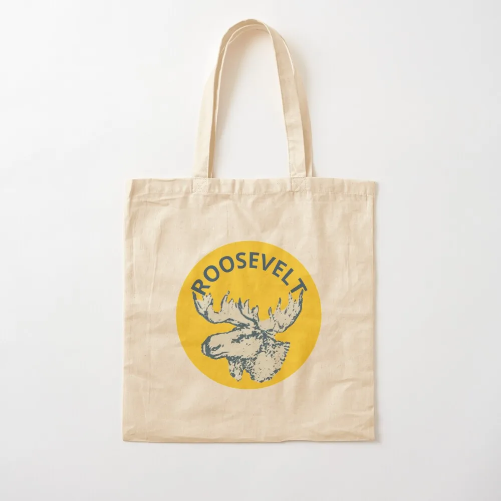 Teddy Roosevelt Bull Moose Party Tote Bag reusable shopping bags the tote bag eco pack