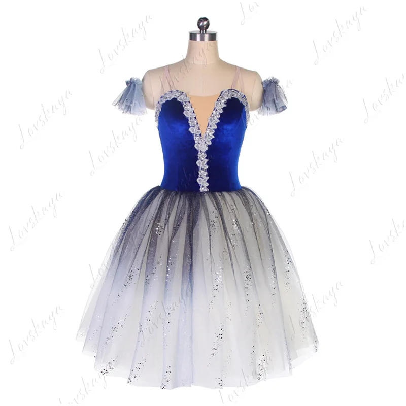 

Cute and Sweet Little Swan Strappy Dance Dress, Light Ballet Performance Outfit, Dancing Puffy Chiffon Skirt, Formal Dress