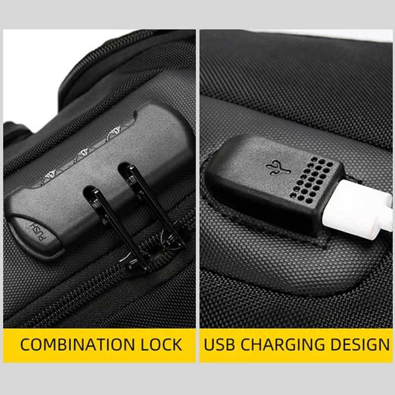 กระเป๋าเป้สะพายหลังชาร์จ USB สำหรับผู้ชายและผู้หญิง เหมาะสำหรับพักผ่อน ธุรกิจ เดินทาง ช้อปปิ้ง  ความจุขนาดใหญ่ ใส่โน้ตบุ๊คสำหรับเรียนมหาวิทยาลัยหรือโรงเรียน