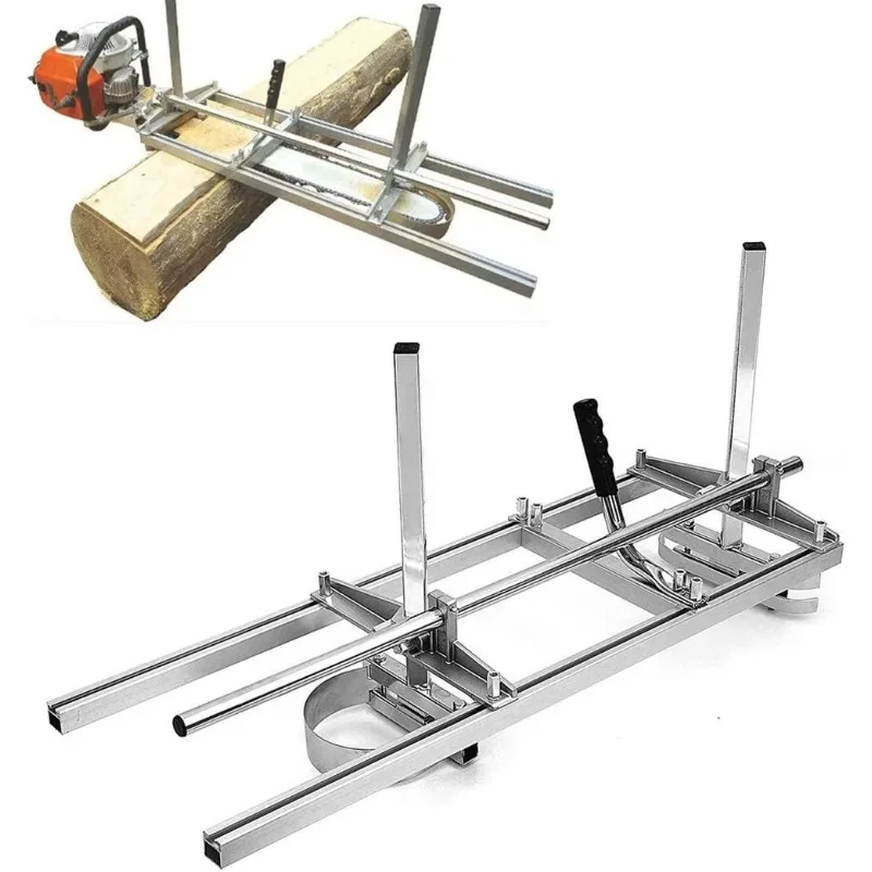 Super Convenient Removable Horizontal Chainsaw Machine Wood Cutting Sawing Machine Chainsaw Mill