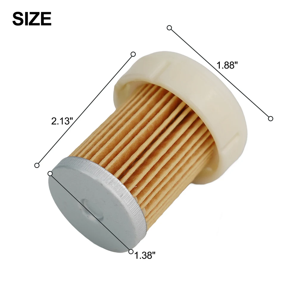 Filtro carburante con O \ 'anelli compatibile con trattori serie B serie L serie LX serie M e veicoli RTV 6 a32059930