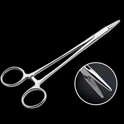 12.5/14/16/18cm Stainless Steel Surgical Handle Needle Clamp Suture Needle Holder Forceps farm Animal Veterinary Instruments