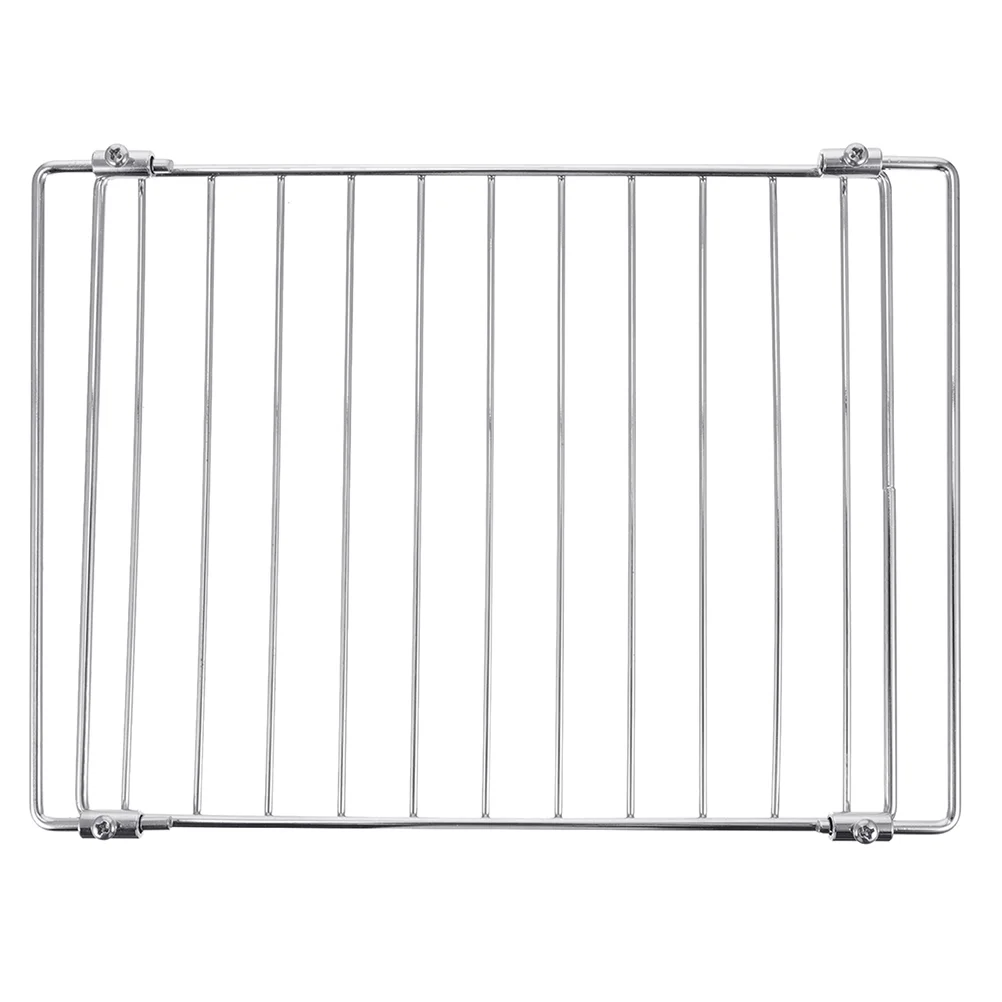 

Stainless Steel Rack Electric Oven Wire Mesh Barbecue Tool Cooling Grilled Net Camping Suitable High Temp Resistance