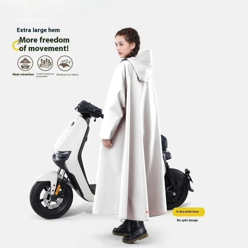 

NPY FASHON Thickened Adult Motorcycle Raincoat Electric Car Rain Coat Men Women Durable Waterproof Riding Gear Special Raincoat