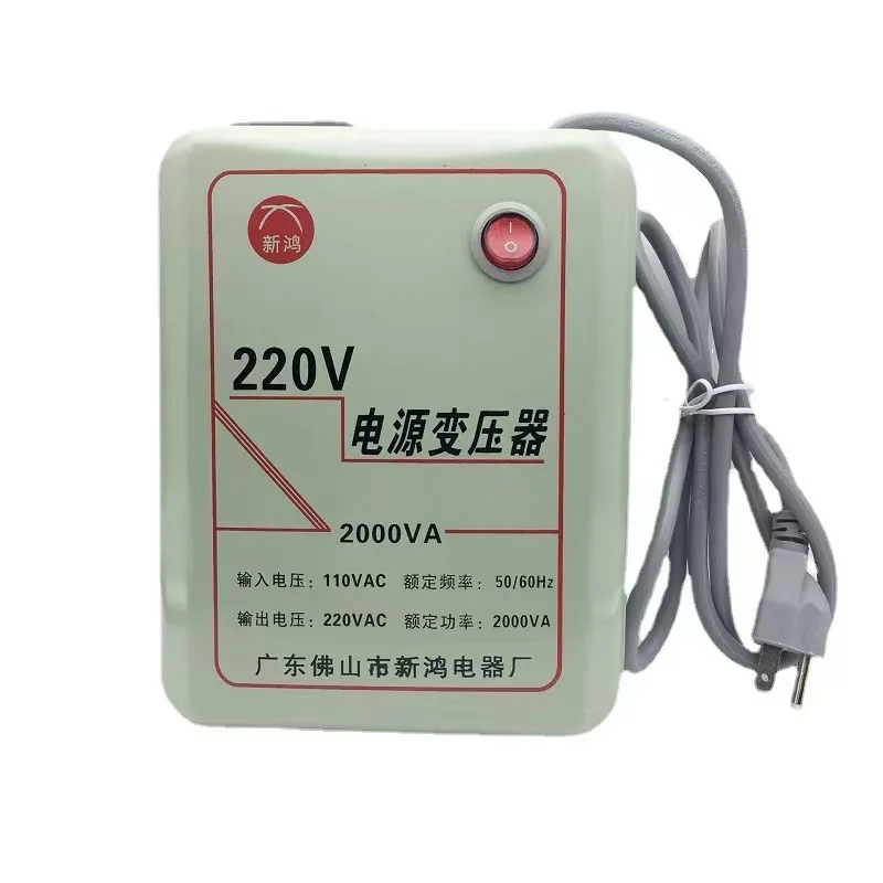 Voltage Converter Transformers 220V To 110V Step Down Transform And 110V To 220V AC Power Step Up Adapter 3000W 2000W 1000W 500W