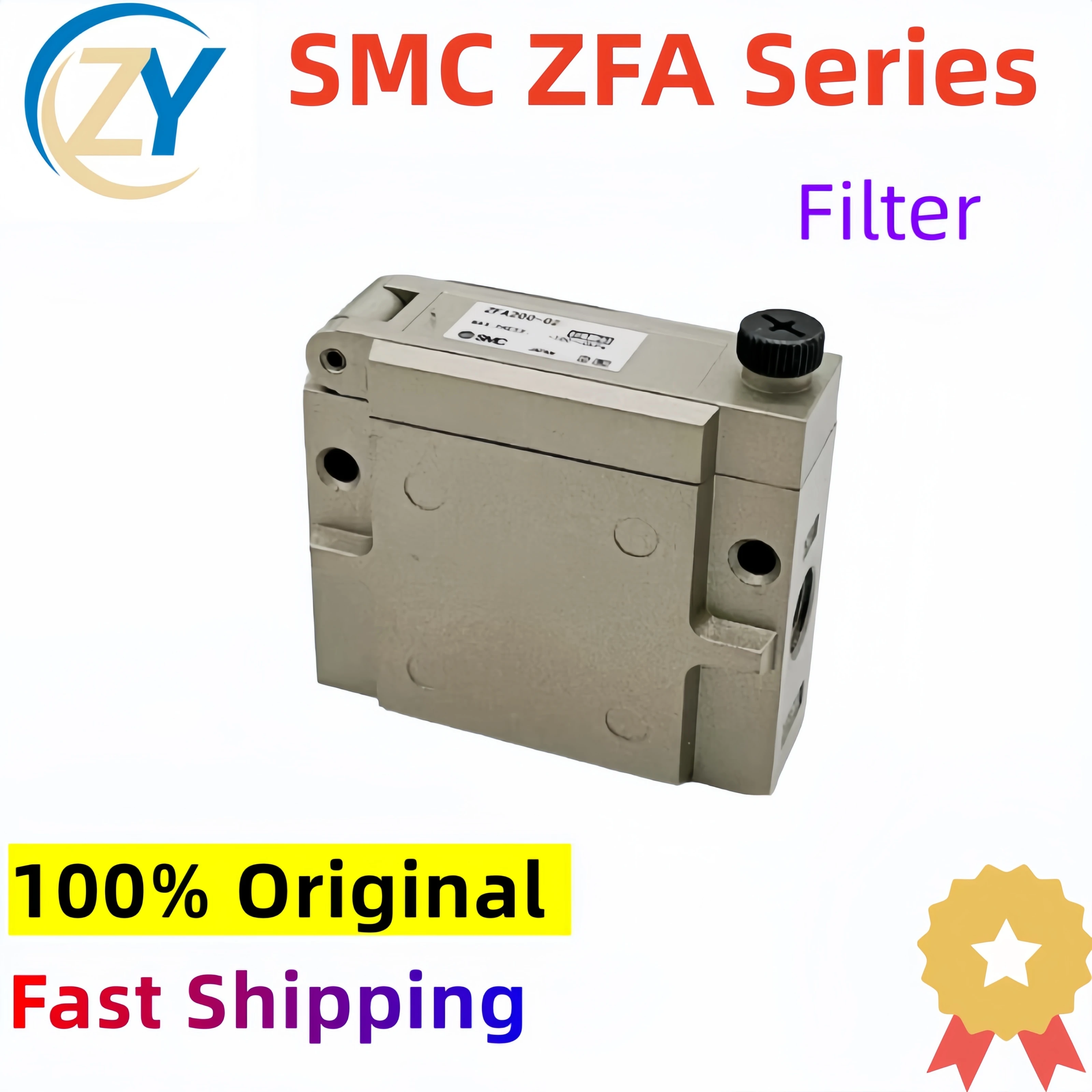 100% الأصلي الجديد تصفية ZFA200 ZFA100-01 01L 01R ZFA200-02 02L 02R LR SMC ZFA سلسلة في المخزون #3